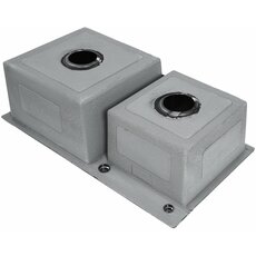 Кухонна мийка 78*43 PVD чорна на дві чаші Valeso Handmade HDB (круглий сифон, 3.0/0.8)