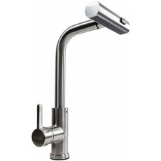 Змішувач кухонний нержавійка Platinum XK08A