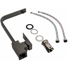 Змішувач кухонний Platinum PVD чорний 7104 BW