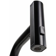 Змішувач кухонний XK09B Platinum PVD чорний