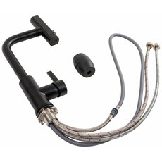 Змішувач кухонний XK09B Platinum PVD чорний