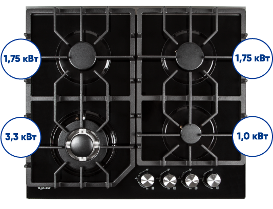 Варильна поверхня HG D7 ST (X)