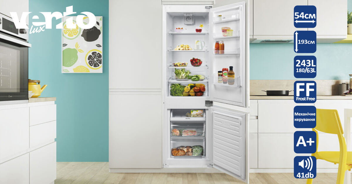 фото купить встроенный холодильник BRF 177-243FF от Ventolux