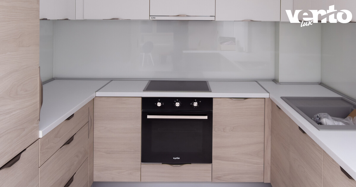 фото встраиваемая техника — максимум пользы для маленькой кухни